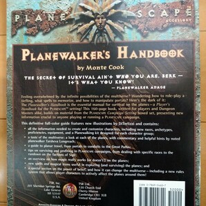 TRPG AD&D 2版 英語版 PLANESCAPE THE PLANEWALKER'S HANDBOOKの画像2