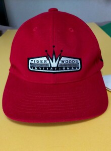  Tiger Woods / Fuji tv Event cap (NIKE made * unused )