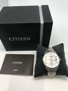 田　CITIZEN シチズン Eco-Drive エコドライブ 腕時計 AS1060-54A H415-S112907 電波ソーラー アナログ ラウンド シルバー カレンダー 