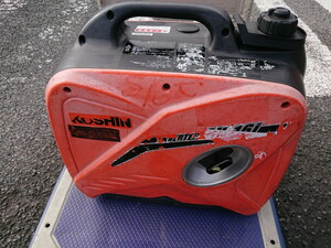 中古 KOSHIN コーシン 1.6kVA インバータ発電機 GV-16i ②