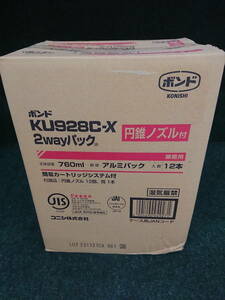 未使用 コニシ ボンド 根太ボンド 2WAYパック KU928C-X 760ml 12本入 23年11月製