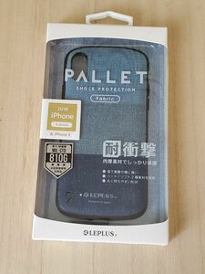 未開封品★iPhone XS/X用★耐衝撃ケース PALLET★デニム