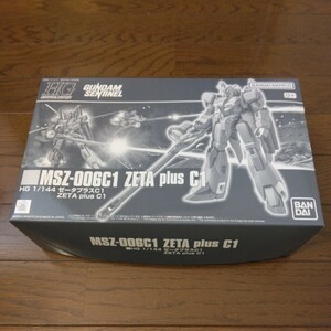 未組立品　 ＨＧ 1/144 ゼータプラスＣ１　プレミアムバンダイ　プラモデル　ガンダムセンチネル