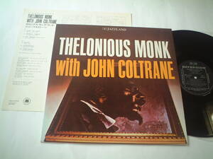 ◎国内 MONO盤◎THELONIOUS MONK WITH JOHN COLTRANE