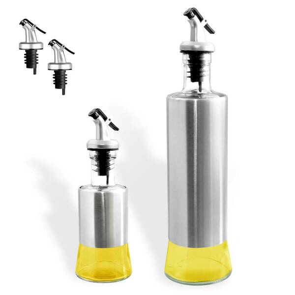 ☆オイルボトル 見せる収納 液だれしない 高品質 安全設計 操作簡単 3選択可能