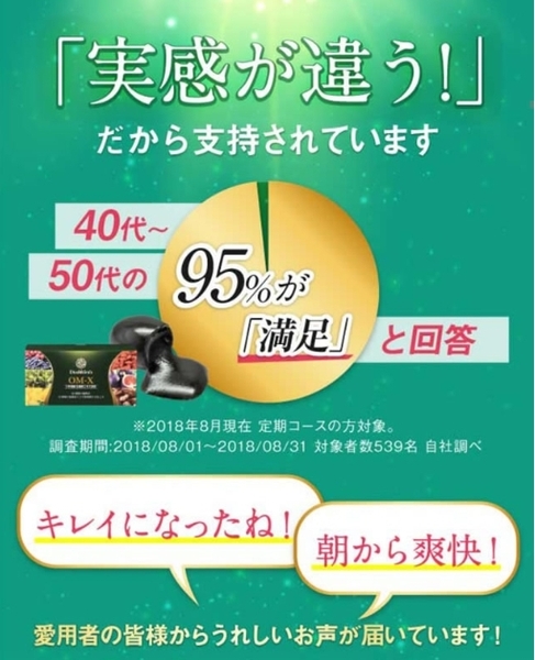 箱なし【お肌ツルツル】お手軽60粒美容効果抜群日本製生酵素OMX