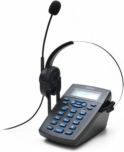 ファッション 電話コールセンター用電話機 ダイヤルセット 雑音キャンセル録音機能
