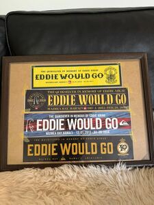 「EDDIE WOULD GO 」Eddie Aikau memorial エディ・アイカウ　メモリアル　サーフコンテスト　ステッカー