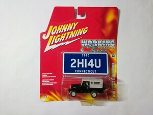 【ジョニーライトニング】 　 1980 トヨタ ランドクルーザー　　 　 JOHNNY LIGHTNING TOYOTA LAND CRUISER　ランクル　40　ヨンマル　HW寸