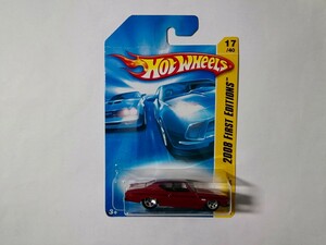 【 ホットウィール 】　 '69 シェベル 　 　　 Hot Wheels Chevrolet Chevelle SS　シボレー　シェビー　マリブ・エルカミーノ好きの方も *