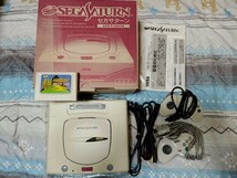 セガサターン 本体 HST-0014 動作確認済み SEGA SS SEGASATURN メモリーカード コントローラー付 中古美品_画像2