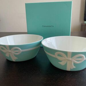 ティファニー TIFFANY 食器 ボウル ペア