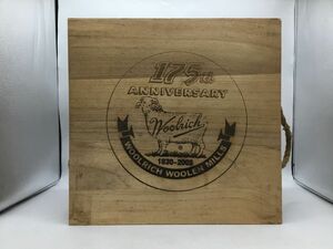 【Woolrich】ウールリッチ　Woolen Mills 175th ANNIVERSARY　ダッチオーブン収納用木箱　収納ケース付【郡山うねめ通り店】