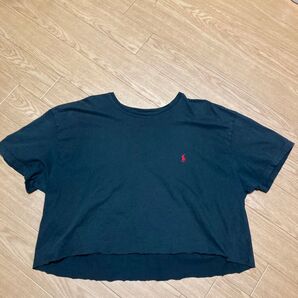 トップス Tシャツ 半袖 無地 古着 半袖Tシャツ ブラック