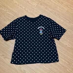 UNIQLO トップス Tシャツ 半袖 半袖Tシャツ ミッキーマウス ブラック