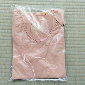 Tシャツ Ouky ヴィンテージ　ストーンウォッシュ ピンク　S　新品