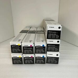 未使用 キャノン NPG-71 4色 トナー ブラック シアン マゼンタ イエロー Toner Canon imageRUNNER ADVANCEの画像1