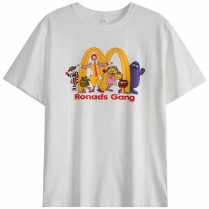 新品未使用　マクドナルド　マック　マクド　Tシャツ　ホワイト　半袖　②