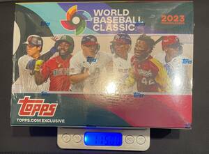 【送料無料】新品未開封【115g】BOX topps 2023 World Baseball Classic WBC シュリンク付き 大谷 翔平 侍JAPAN ベースボール トレカ