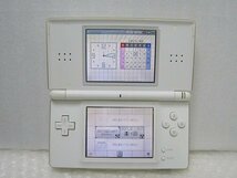 PK17063S★任天堂★DS Lite クリスタルホワイト★本体のみ★動作品★_画像3