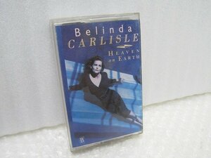 PK17059S★カセットテープ★BELINDA CARLISLE ベリンダ・カーライル★HEAVEN ON EARTH★