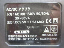 AD34050★ZOX★ACアダプター★型番不明 DC9.5V 1.5A★保証付！即決！_画像2