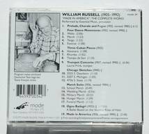 William Russell『Made in America: The Complete Works』John CageやLou Harrison、Henry Cowellの盟友【Mode Records】打楽器_画像2