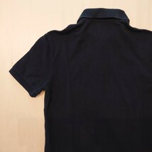 POLO RALPH LAUREN 半袖ポロシャツ rugby ブラック ロゴ刺繍 スカル ポロラルフローレン ラグビー サイズS 2405_画像5