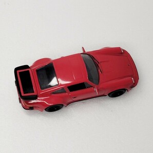 1/43 ポルシェ 930ターボ 911 レッド ホイール変更 ジャンク porsche デルプラド ミニカー ドイツ車 1円〜 1円スタート 042505の画像3