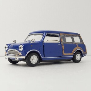 1/43 ミニ モーリス ミニ・クーパー トラベラーバン　ブルー Mini Morris Traveller van クラシック Classic ミニカー 1円〜 051809