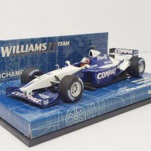 ケース付 限定品 1/43 F1 ミニチャンプス ウィリアムズ BMW FW23 WILLIAMS BMW 4896個限定 1円〜 ファン・パブロ・モントーヤ 051507