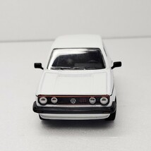 1/43 フォルクスワーゲン ゴルフ GTI 1984年 Volkswagen Golf 昭和 レトロ クラシック　ホットハッチ ホワイト ホイール変更 1円〜 051604_画像3