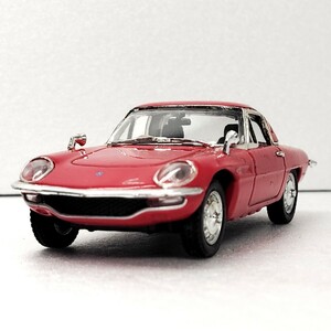 1/43 Mazda Cosmo Sport red Showa era. famous car rotary engine Classic car Mazda Norev NOREV sport car 1 jpy ~ 052916