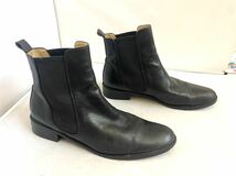 良品◆REGAL リーガル サイドゴア ブーツ 22.5cm◆レザー サイドゴア 黒 レディース 靴 シューズ ブーティー boots シューズ_画像3