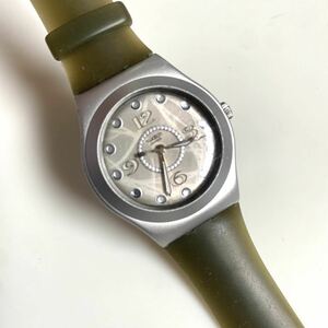 Swatch IRONY ALUMINIUM PATENTED 2002 スウォッチ アイロニー アルミニウム クオーツ腕時計 電池切れ