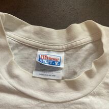 90sビンテージ Hanes Tシャツ Ｍ(38-40) Rockmaunt ウエスタン ヘインズ 古着 肩幅48,5cm 身幅52cm 着丈72cm_画像5