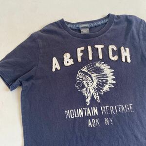 セール 即決1円 ★Abercrombie&Fitch/アバクロンビー&フィッチ/アバクロ/半袖Tシャツ/Tシャツ/半袖/ロゴ/Sサイズ 肩幅43 身幅51 着丈70