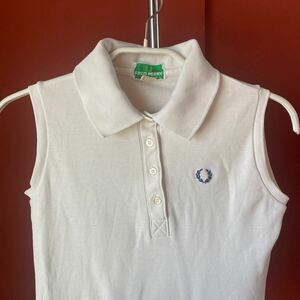  sale prompt decision 1 jpy Vintage FRED PERRY Fred Perry North Lee polo-shirt deer. . shoulder width 33 width of a garment 41~43 dress length 58
