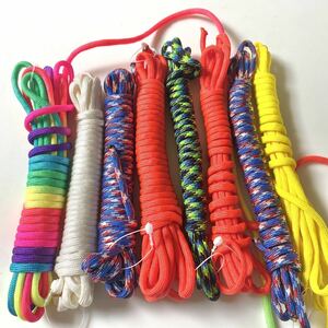  unused * together *pala code **5m 4ps.@3m 4ps.@*** handicrafts . outdoor etc. for tent rope gai rope camp accessory 