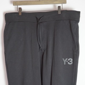 美品正規17AW Y-3 × ADIDAS ワイスリー ヨウジヤマモト アディダス M CL CUFF PANT スウェット ジョガー トラック パンツ黒の画像3