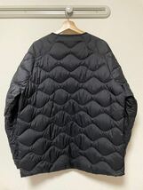 美品 UNIQLO White Mountaineering ホワイトマウンテニアリング ユニクロ インナーダウン ウルトラライトダウン L 黒 ブラック アウトドア_画像2