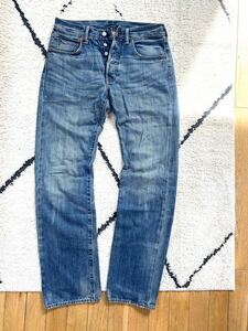 リーバイス 501 革パッチ pcl16b PCL17 ビンテージ 加工 デニム W31 ボタンフライ (LEVIS 501XX 551ZXX 501 502 606 等お好きな方に)