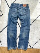 リーバイス 501 革パッチ pcl16b PCL17 ビンテージ 加工 デニム W31 ボタンフライ (LEVIS 501XX 551ZXX 501 502 606 等お好きな方に)_画像4