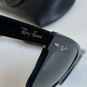 00’s RayBan WAYFARER ボシュロム レイバン ウェイファーラー/エボニー/ブラック/ITALY/イタリア製 ハンド メイド イタリーの画像7