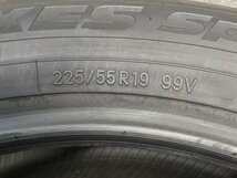 TOYO PROXES sport 225/55R19 22年製 19インチ 夏タイヤ 4本セット (トーヨー/プロクセス_画像5