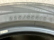 YOKOHAMA BluEarth RV-02 225/55R18 21年製 18インチ 夏タイヤ 4本セット (ヨコハマ/ブルーアース_画像5