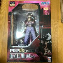 開封 ワンピース フィギュア 鷹の目 ジュラキュール ・ミホーク Ver.2 メガハウス POP P.O.P DX Portrait Of Pirates one piece ZERO _画像1