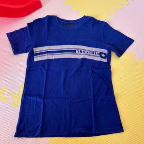 BLUE BlueTシャツ　ハリウッドランチマーケット　 半袖Tシャツ 半袖 Tシャツ カットソー Blue