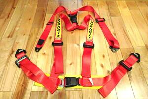 sa belt TRW Sabelt Clubman Harness CLUBMAN HARNESS red 