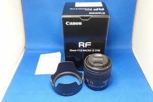  used S rank [ Canon / Canon] single burnt point macro lens RF35mm F1.8 MACRO IS STM